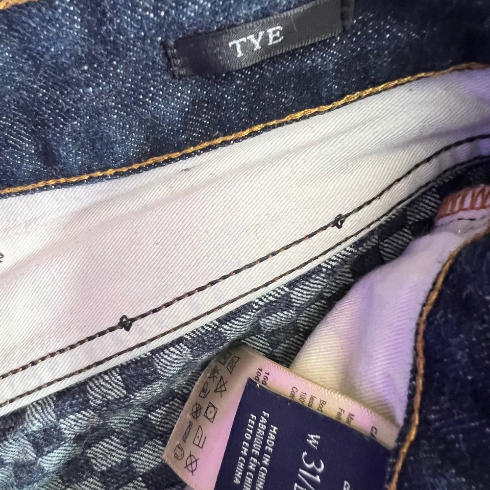 Scotch Soda Amsterdam Blauw Lot 22 Selvedge Dark Slim Fit Denim Jeans Mens 32x32 - Picture 12 of 16